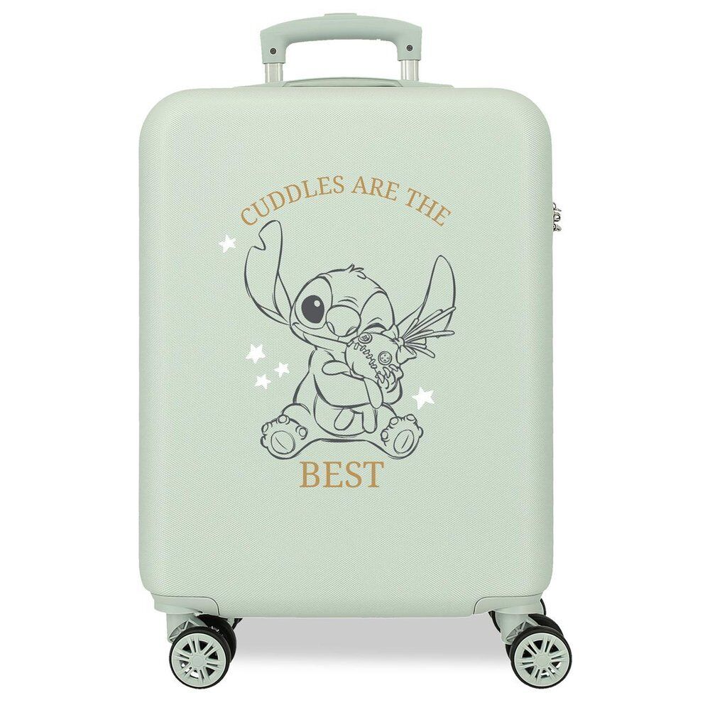 Disney Stitch Cuddles Are the Best ABS trolley suitcase 55cm Nerdscape