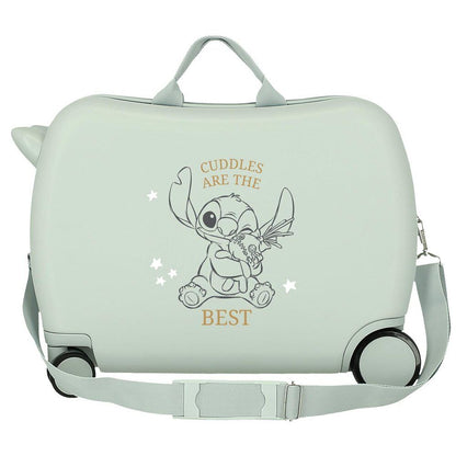Disney Stitch Cuddles Are the Best ABS suitcase 50cm