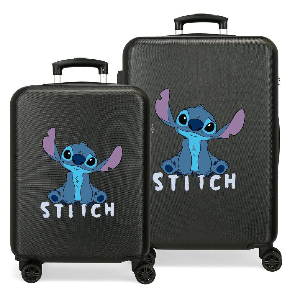 Disney Stitch Cute ABS pack 2 trolley suitcases Nerdscape
