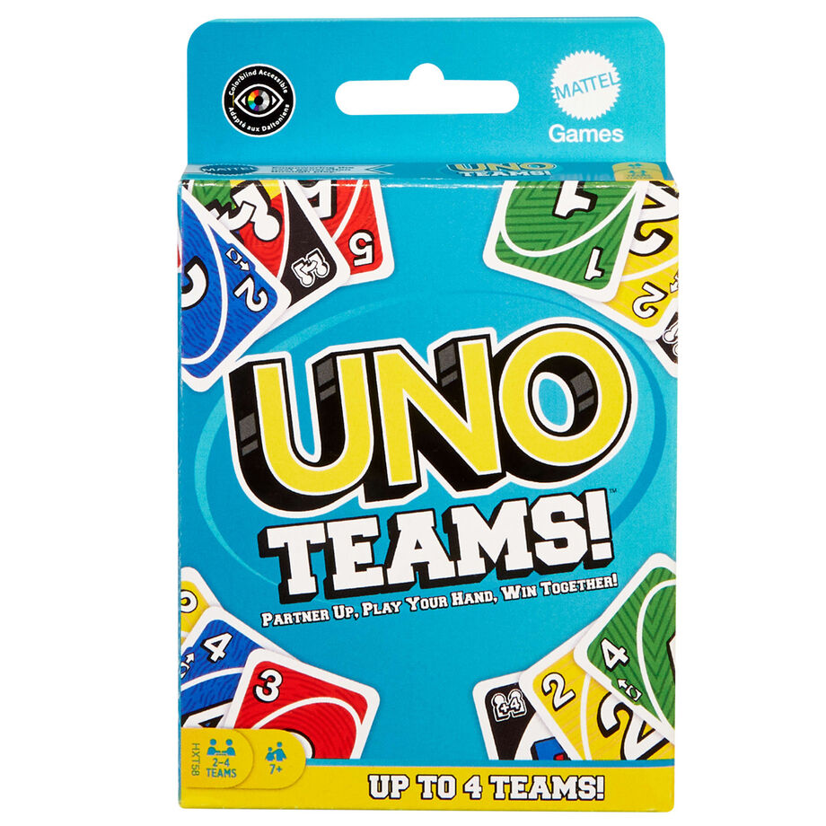 UNO Teams card game Nerdscape