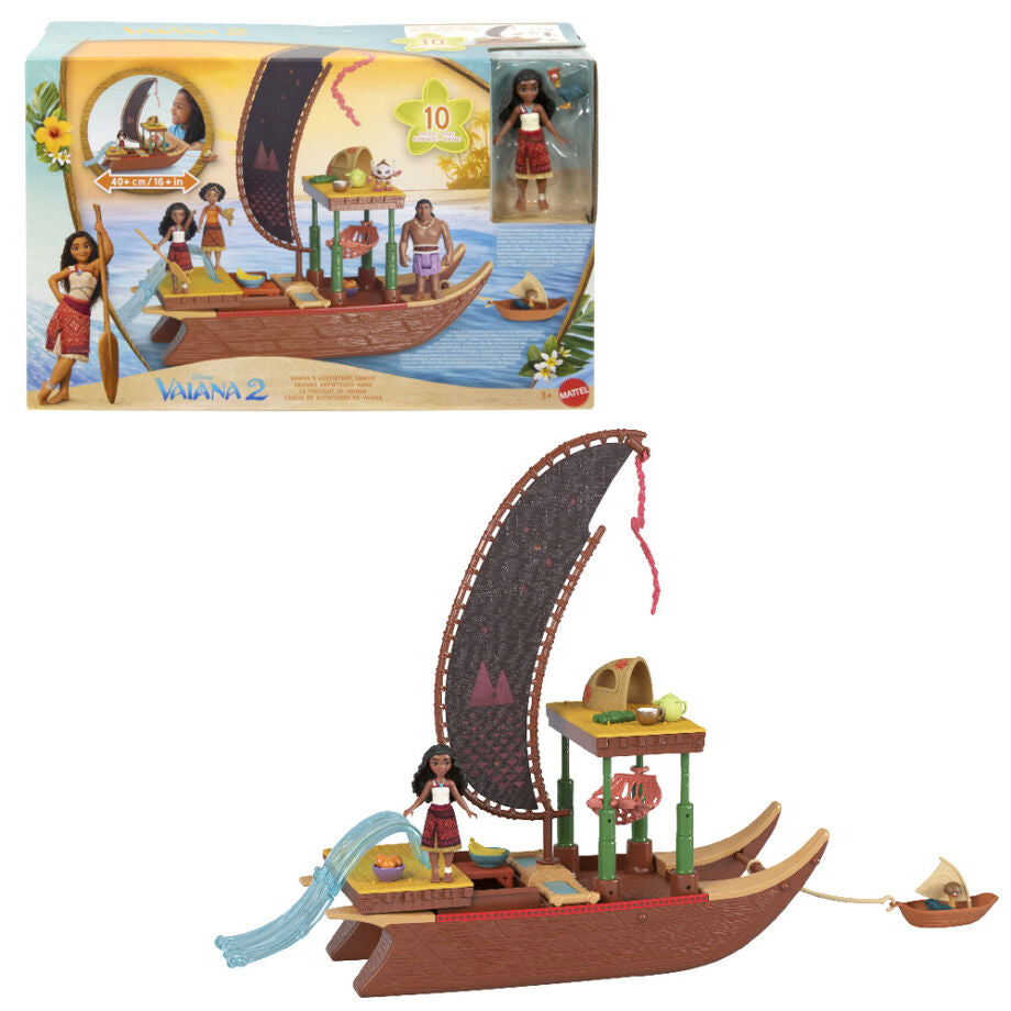 Disney Vaiana Moana 2 Adventure Canoe Nerdscape