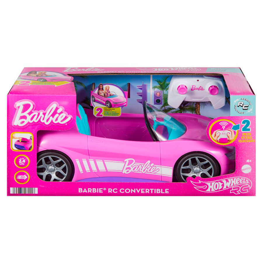 Hot Wheels Barbie radio control Convertible car Nerdscape