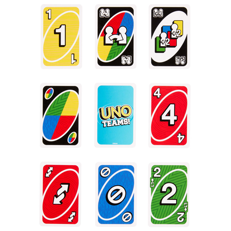UNO Teams card game Nerdscape