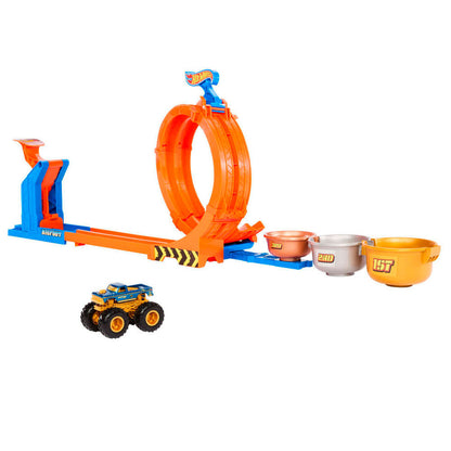 Hot Wheels Monster Trucks Loop and Flip Trophy Challenge Nerdscape