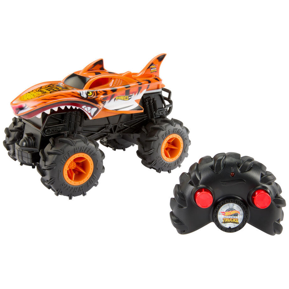 Hot Wheels Monster Trucks Tiger Shark radio control car Nerdscape