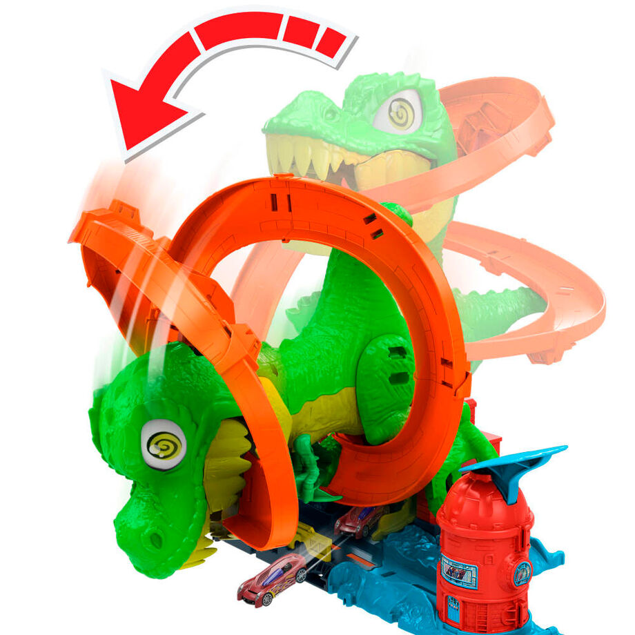 Hot Wheels City T-Rex Blaze Battle Nerdscape