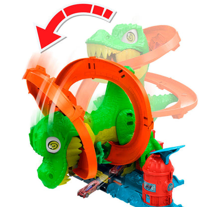 Hot Wheels City T-Rex Blaze Battle Nerdscape