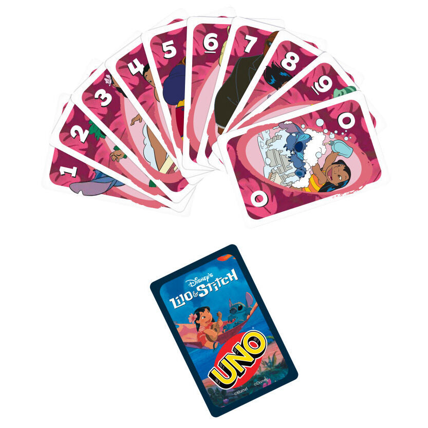 UNO Lilo & Stitch Disney card game Nerdscape