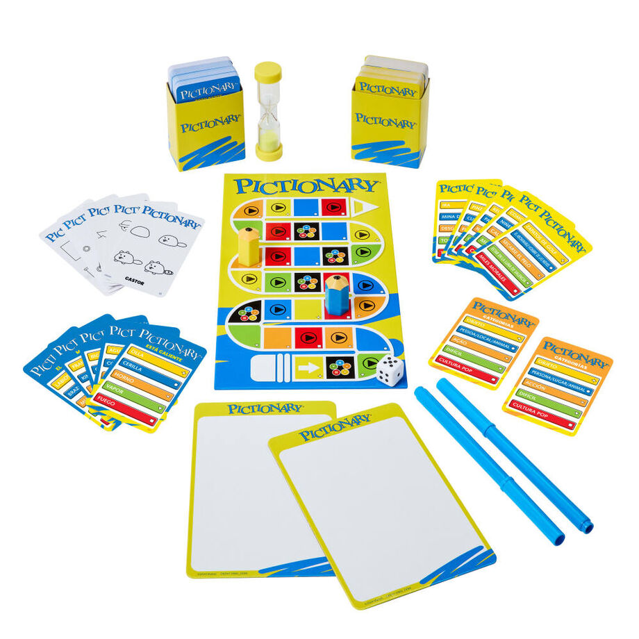 Spanish Pictionary board game Nerdscape