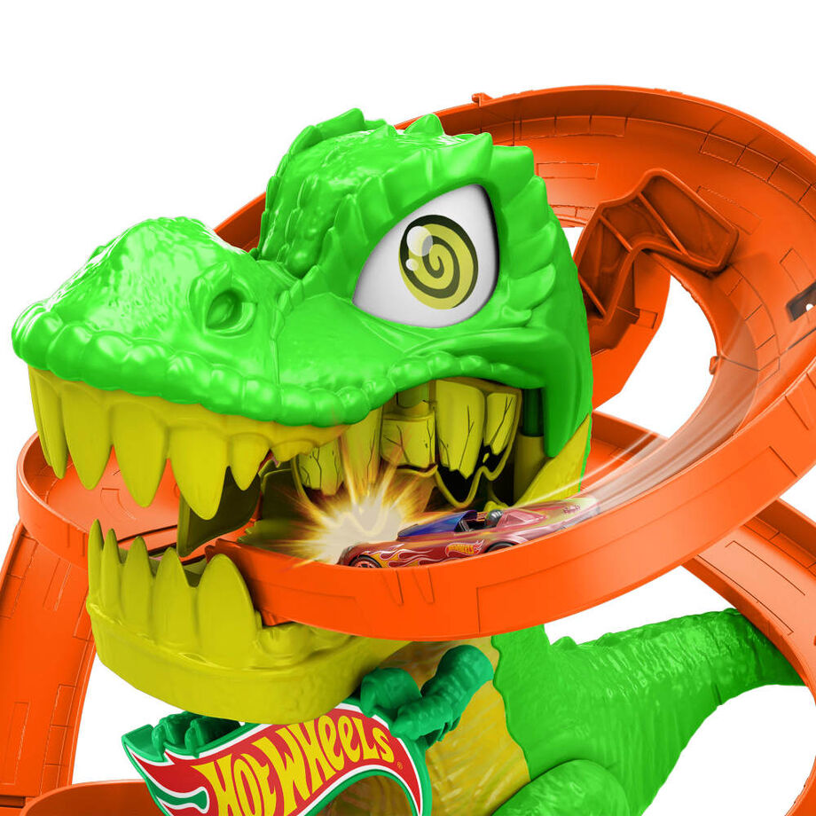 Hot Wheels City T-Rex Blaze Battle Nerdscape