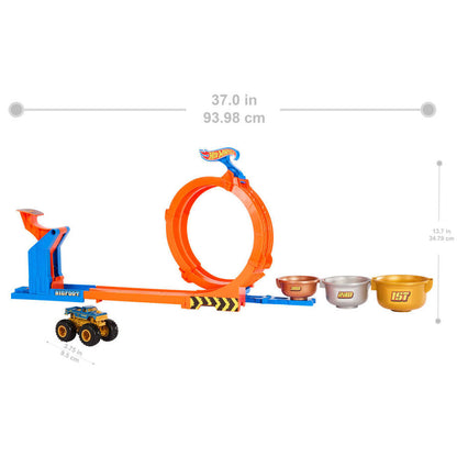 Hot Wheels Monster Trucks Loop and Flip Trophy Challenge Nerdscape