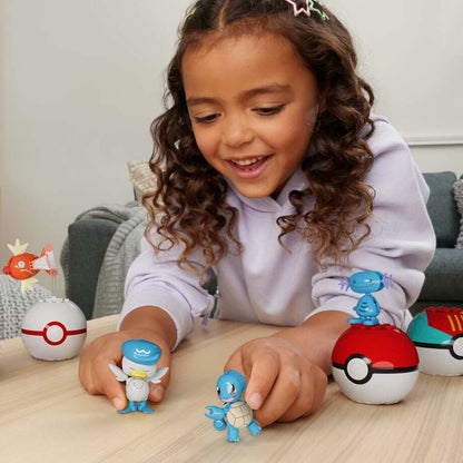 Pokemon Water-type Trainer Team MEGA Construx Nerdscape