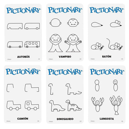 Spanish Pictionary board game Nerdscape
