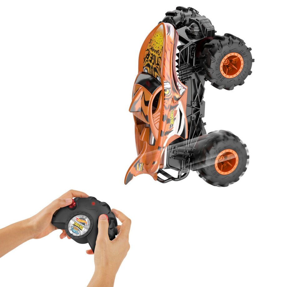 Hot Wheels Monster Trucks Tiger Shark radio control car Nerdscape