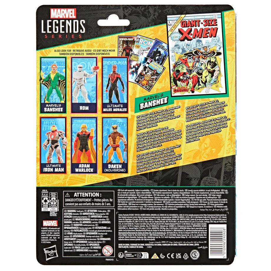 Marvel Legends Comics X-Men Marvel's Banshee figure 15cm Nerdscape