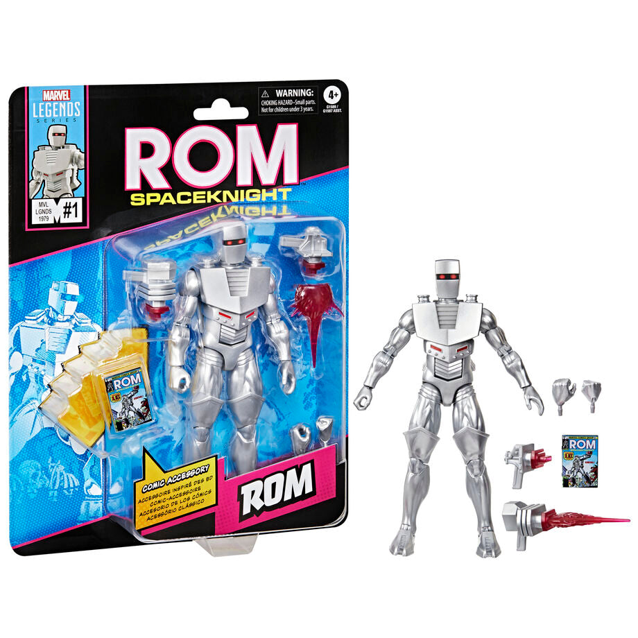 Figurine Marvel Legends Spaceknight Rom de 15 cm