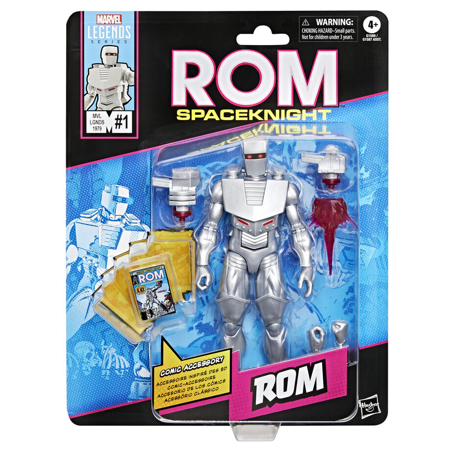 Figurine Marvel Legends Spaceknight Rom de 15 cm