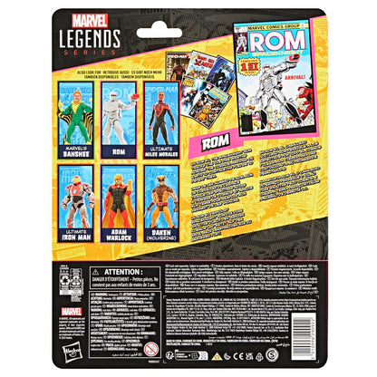 Figurine Marvel Legends Spaceknight Rom de 15 cm