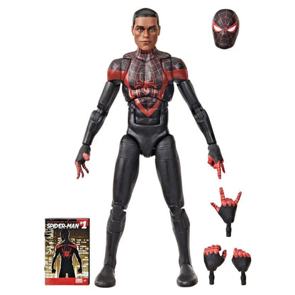 Marvel Legends Spider-Man Miles Morales Ultimate Figura da Collezione 15cm - Nerdscape Nerdscape