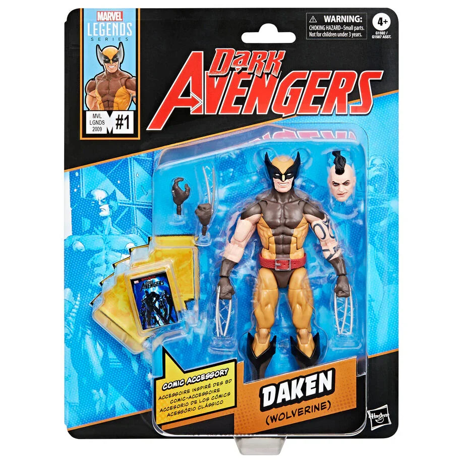 Marvel Legends Daken Wolverine Dark Avengers Figura da Collezione - Nerdscape Nerdscape