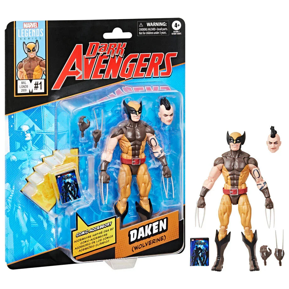 Marvel Legends Daken Wolverine Dark Avengers Figura da Collezione - Nerdscape Nerdscape