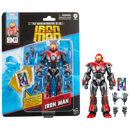 Marvel Legends Iron Man Ultimate Figura da Collezione 15cm - Nerdscape Nerdscape