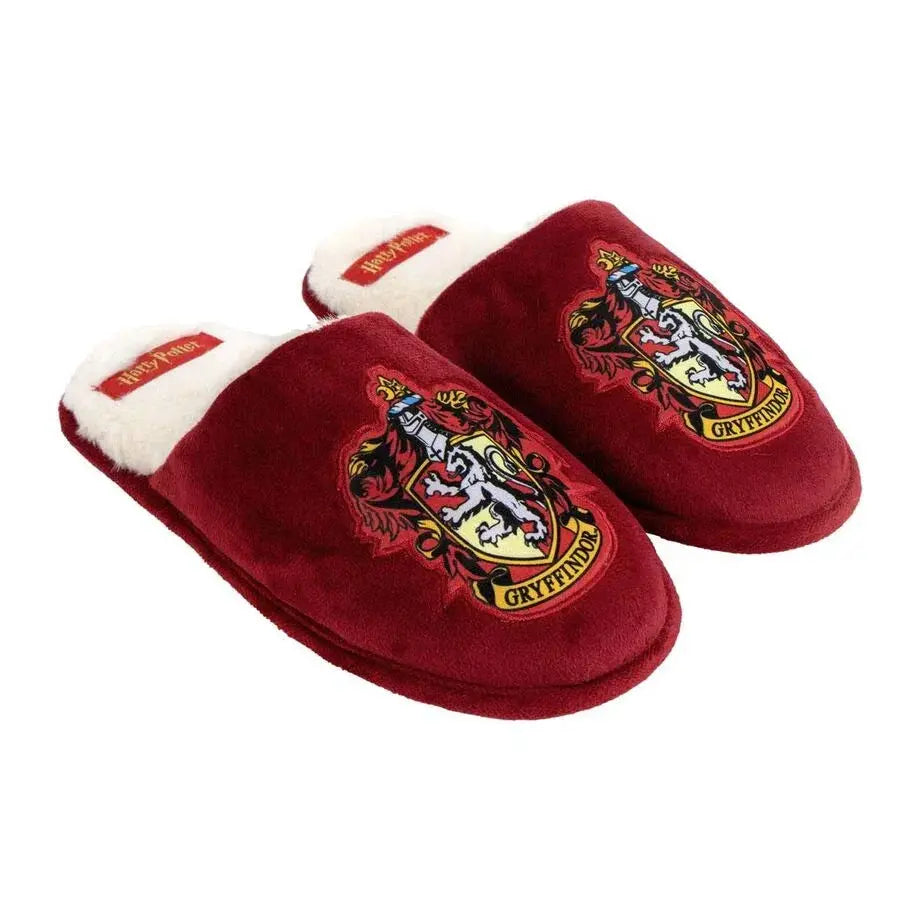 Harry Potter Gryffindor adult slippers Nerdscape