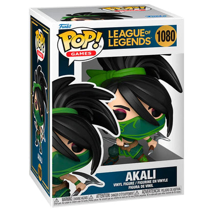 Funko Pop! League of Legends Akali - Figura da Collezione Vinyl Nerdscape