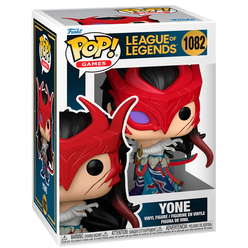 Funko Pop! League of Legends Yone - Figura da Collezione Vinyl Nerdscape