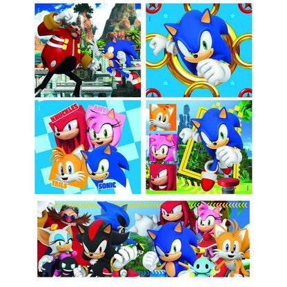 Sonic the Hedgehog puzzle 18+30+48+60pzs Nerdscape