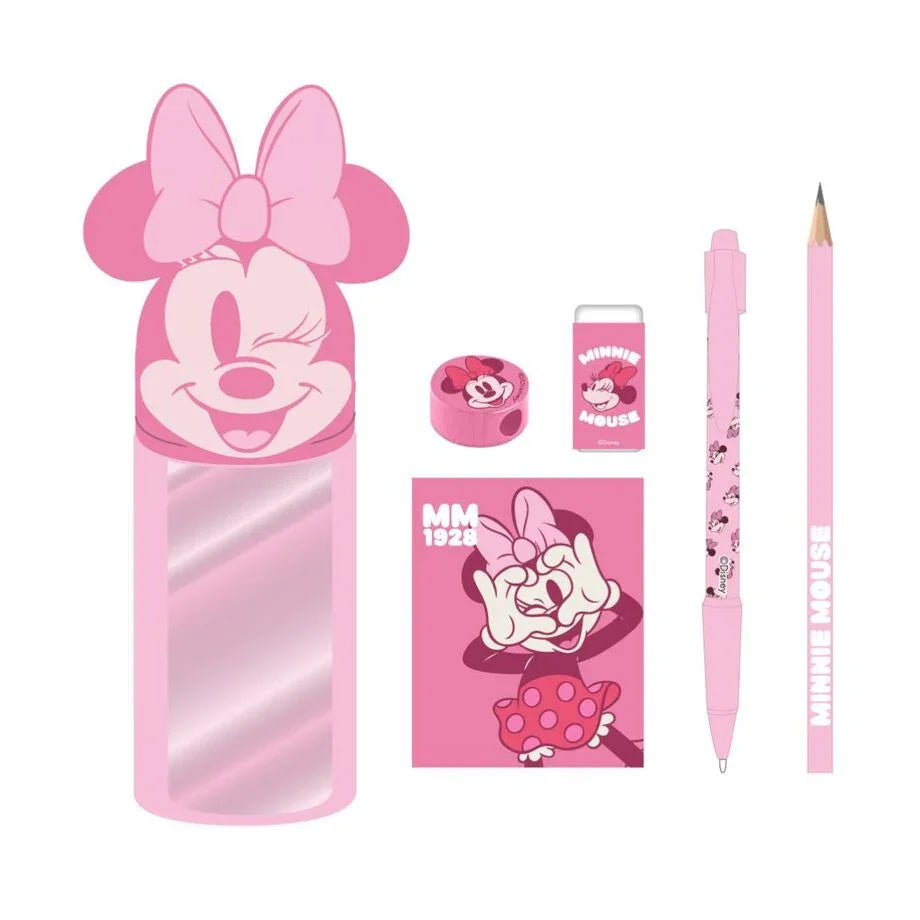 Disney Minnie assorted plush pencil case Nerdscape