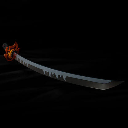 Demon Slayer Kimetsu no Yaiba Nichirin Sword Tanjiro Kamado Kyojuro Rengokus Sword Guard replica 88cm Nerdscape