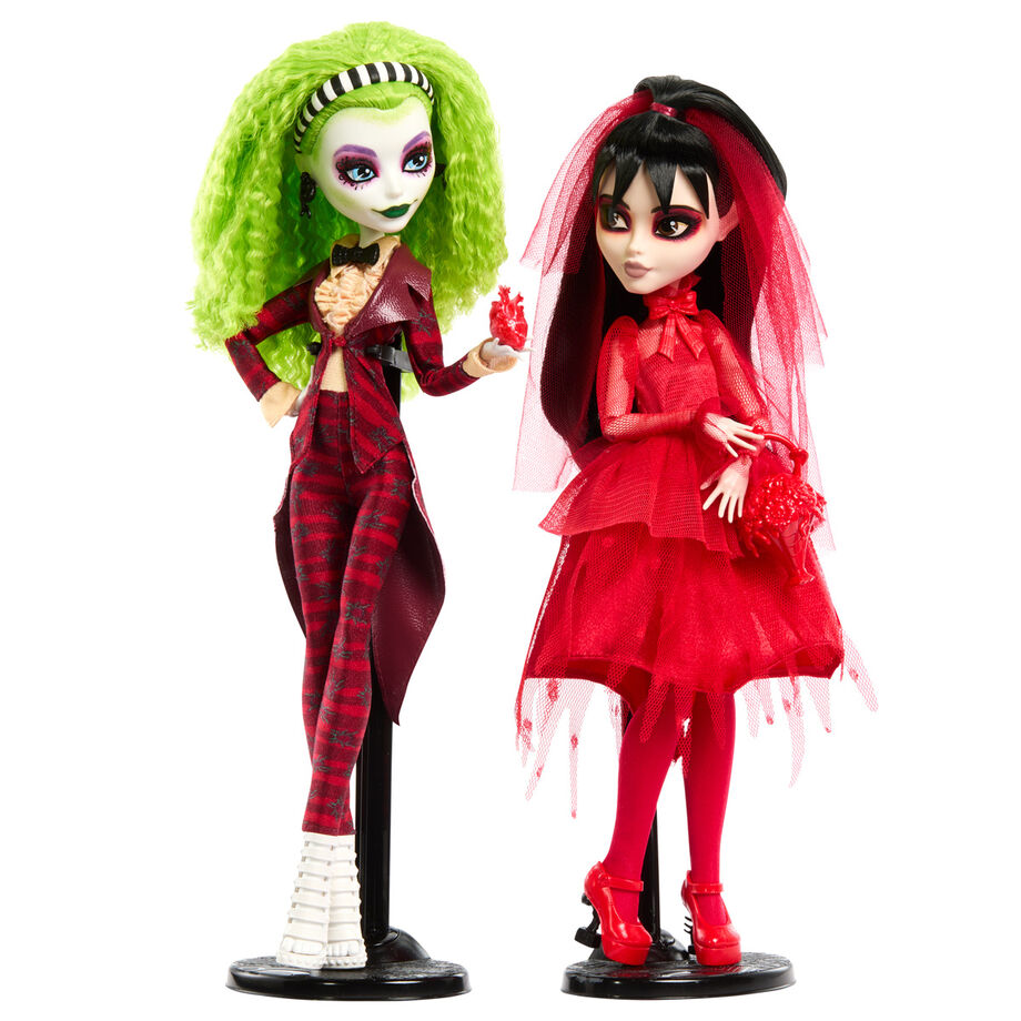 Monster High Beetlejuice set 2 dolls Skullector Nerdscape