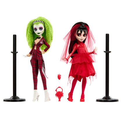 Monster High Beetlejuice set 2 dolls Skullector Nerdscape