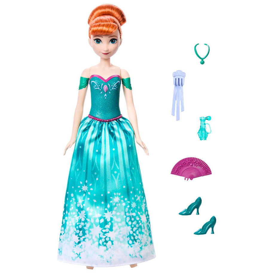 Disney Frozen Spin And Reveal Anna doll Nerdscape