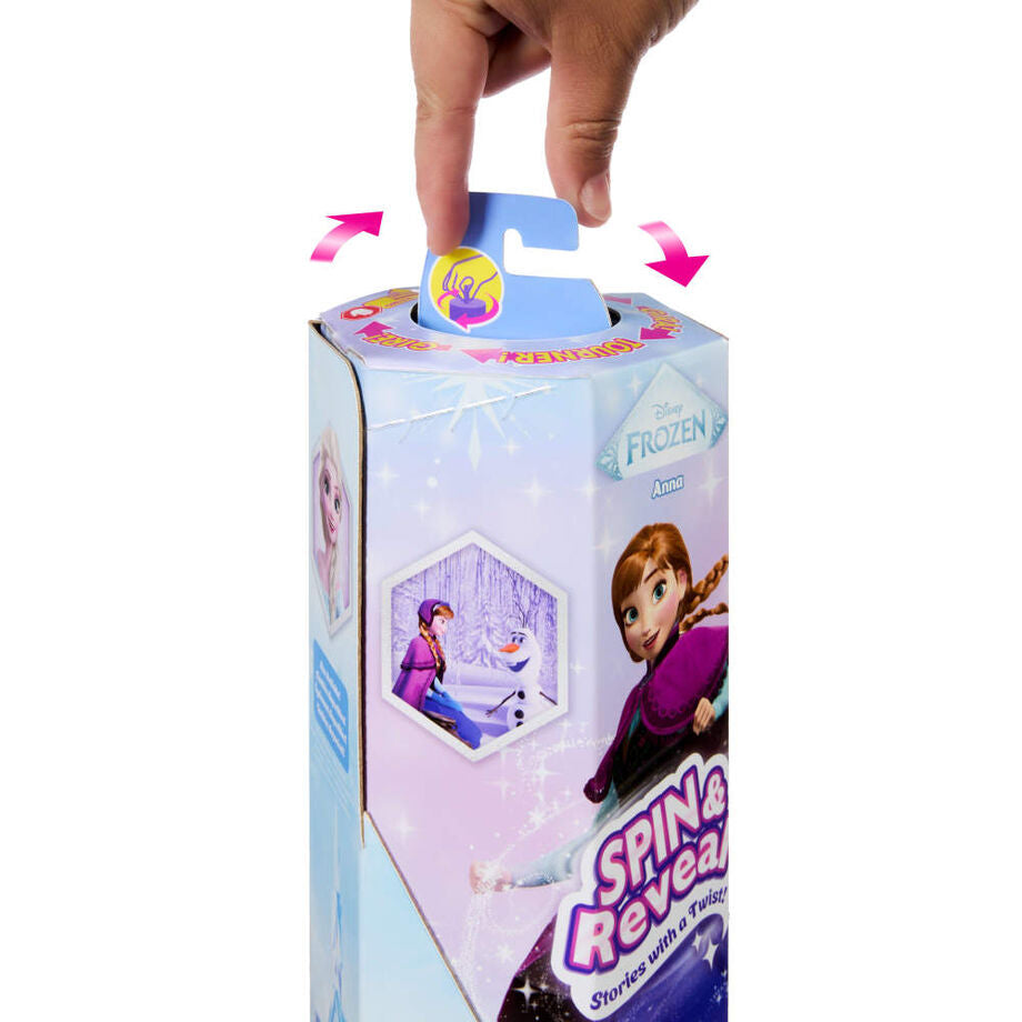 Disney Frozen Spin And Reveal Anna doll Nerdscape