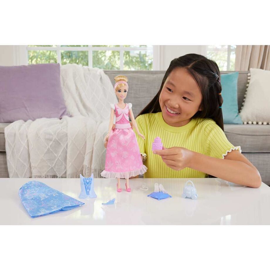 Disney Princess Cinderella 2 in 1 stories doll Nerdscape