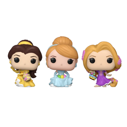 Funko Pop! Disney Princess Pocket POP 3 Figures - Figura da Collezione Vinyl - Nerdscape Nerdscape
