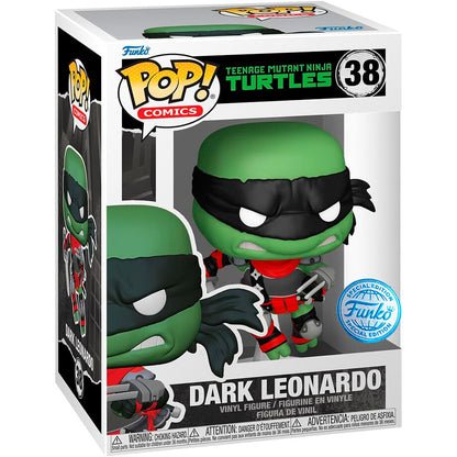 POP figure Ninja Turtles Teenage Mutant Dark Leonardo Exclusive Nerdscape