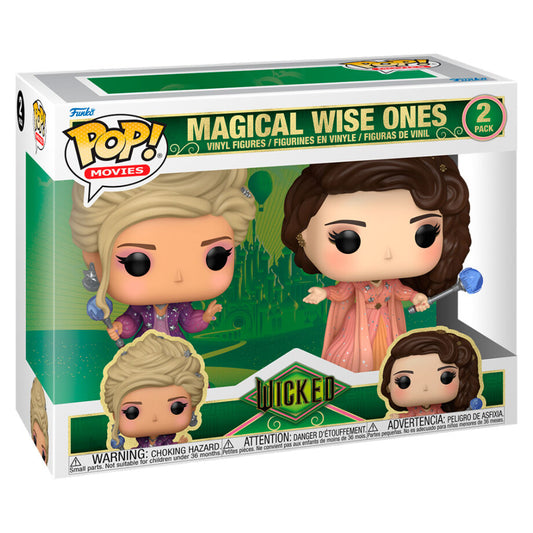 Pack POP de 2 figurines Les Sages Magiques Maléfiques