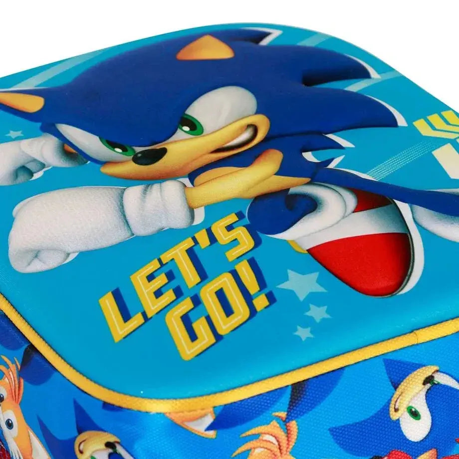 Sonic The Hedgehog Go 3D backpack 31cm Nerdscape
