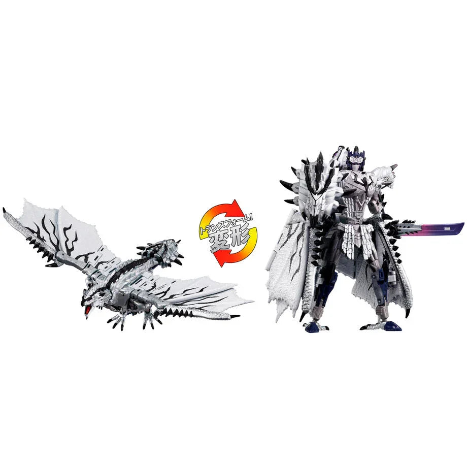 Transformers Silver Rathalos Monster Hunter Figura da Collezione 13cm - Nerdscape Nerdscape