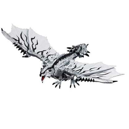 Transformers Silver Rathalos Monster Hunter Figura da Collezione 13cm - Nerdscape Nerdscape