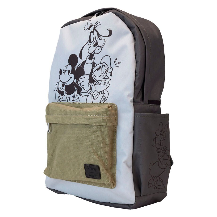 Loungefly Disney Mickey and Friends nylon backpack 44cm - Nerdscape