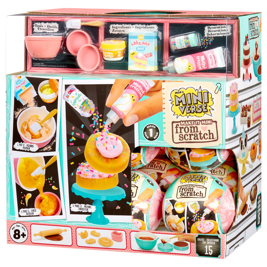 Miniverse Make It Mini From Scratch series 1 assorted surprise capsule Nerdscape