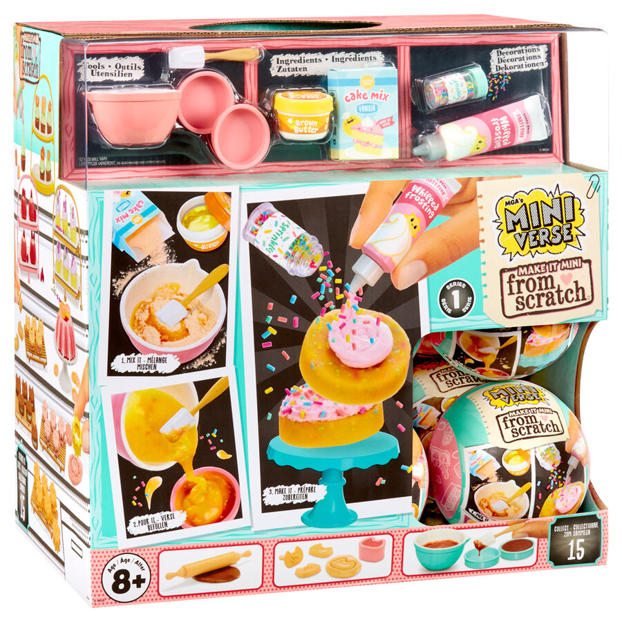 Miniverse Make It Mini From Scratch series 1 assorted surprise capsule Nerdscape