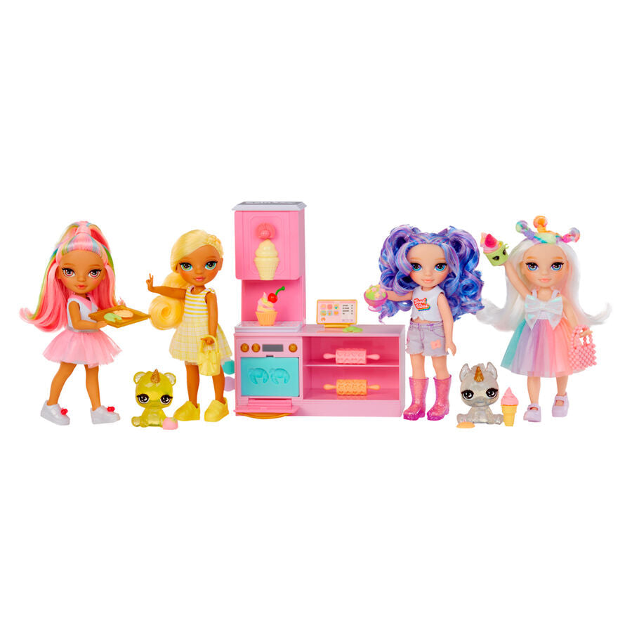 Rainbow High Little Dessert Shop with Kandy playset + doll Nerdscape