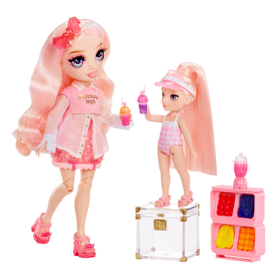 Rainbow High Little Pool Day with Blush playset + doll Nerdscape