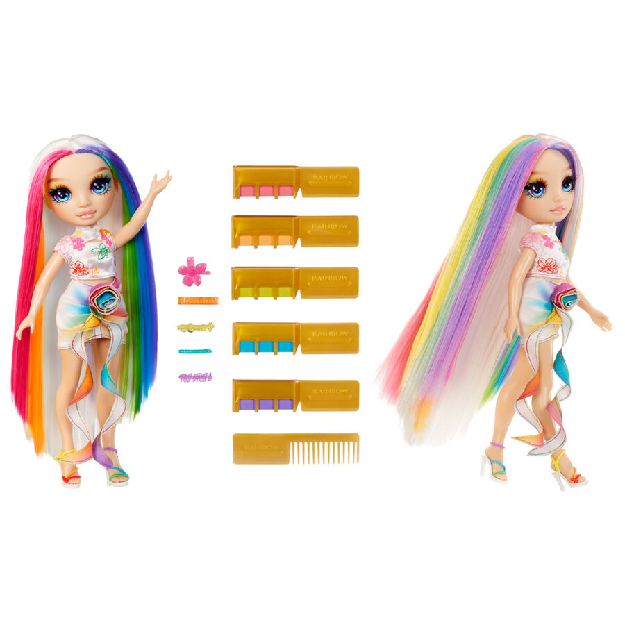 Rainbow High Hair Chalk & Style Amaya doll Nerdscape