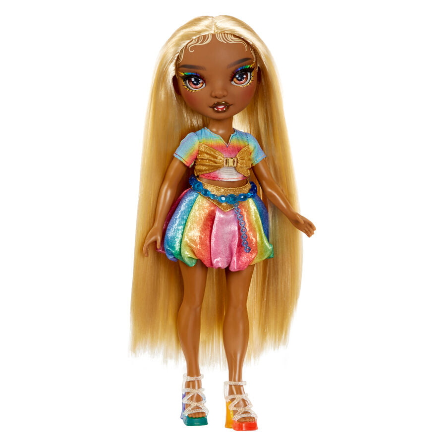 Rainbow High Hair Chalk & Style Meline doll Nerdscape